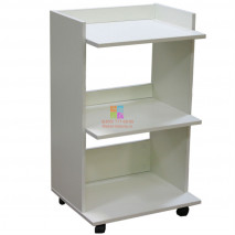 Столик косметолога FERMO три полки KZ