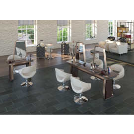 Парикмахерское зеркало "Мирвуд Твин" двухстороннее