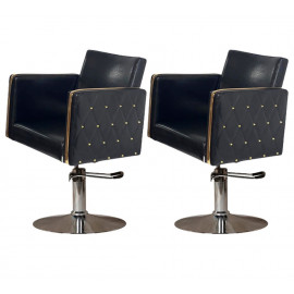 Парикмахерское кресло "Голдиум Блэк"