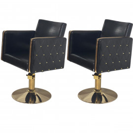 Парикмахерское кресло "Голдиум Блэк З"