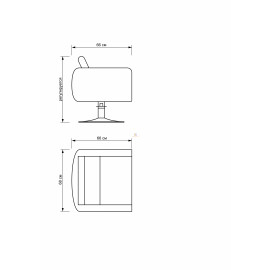 Парикмахерское кресло POLDI PEZZOLI KZ