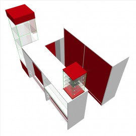 Нейл-бар с приемкой для химчистки "N-05"