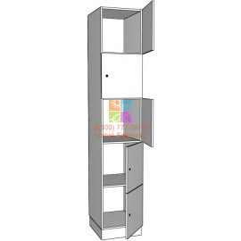 Индивидуальный шкаф для персонала KZ