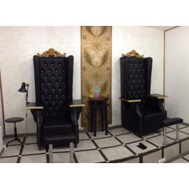 Педикюрное СПА кресло Трон высокий KZ