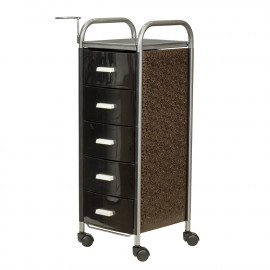 Тележка парикмахерская "Глорис-02 Декор"