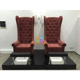 Педикюрное СПА кресло Трон высокий KZ