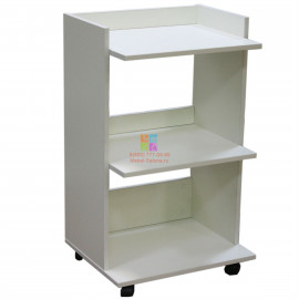 Столик косметолога FERMO три полки KZ