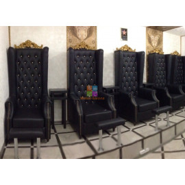 Педикюрное СПА кресло Трон высокий KZ