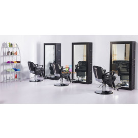 Кресло парикмахерское A100 Черное KZ