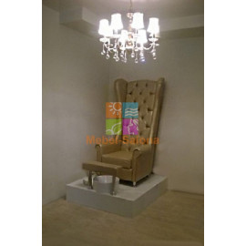 Педикюрное СПА кресло Трон высокий KZ