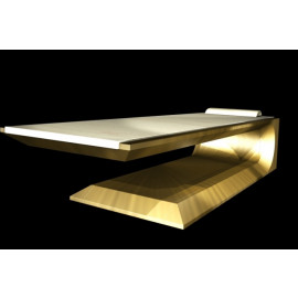 Шезлонг мраморный "SQUARE HAMMAM"