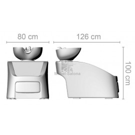 Мойка парикмахерская SENSATIONS VIBRO MASSAGE KZ