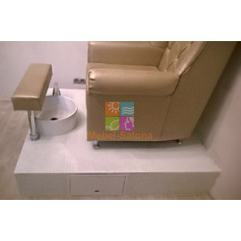 Педикюрное СПА кресло Трон высокий KZ