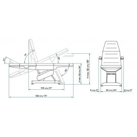 Косметологическое кресло "LEMI 4"