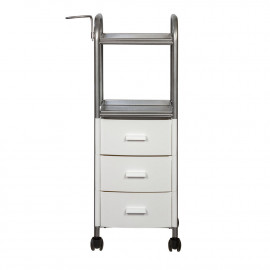 Тележка парикмахерская "Глорис-09" цветные ящики