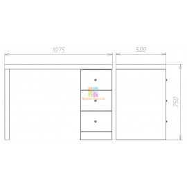 Маникюрный стол Apex III KZ