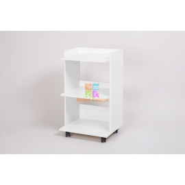 Столик косметолога FERMO три полки KZ