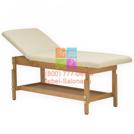 Стационарный двухсекционный массажный стол MM-1А KZ