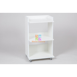 Столик косметолога FERMO три полки KZ