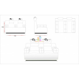 Парикмахерская мойка Anemone KZ