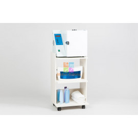 Столик косметолога FERMO три полки KZ