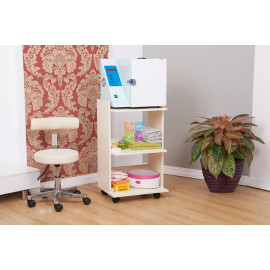 Столик косметолога FERMO три полки KZ