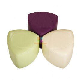 Пуф Анжелика (квадратный, круглый, треугольный) KZ