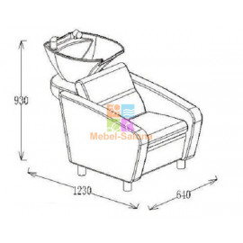 Мойка парикмахерская Стефани II KZ