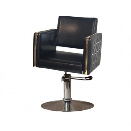 Парикмахерское кресло "Голдиум Блэк Д"