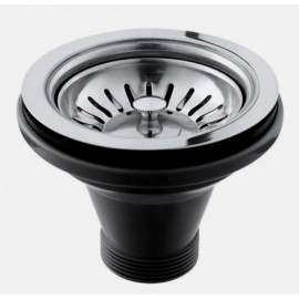 Парикмахерская средняя раковина SUN&SPA "ГАММА" черная + СЛИВ