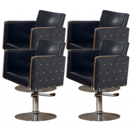 Парикмахерское кресло "Голдиум Блэк Д"