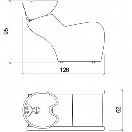 Мойка парикмахерская "CLUBWASH"
