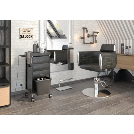 Зеркало барбершоп "Айрон"