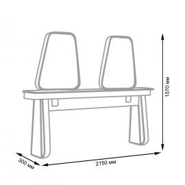 Парикмахерское зеркало "Мирвуд"