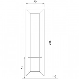 Зеркало парикмахерское "EMPIRE"