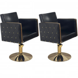 Парикмахерское кресло "Голдиум Блэк З"