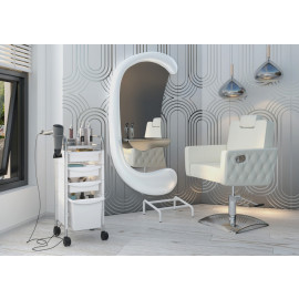 Парикмахерское зеркало с подсветкой "Вейв"