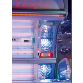 Горизонтальный солярий "Luxura VEGAZ 8200 HIGHBRID"