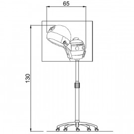 Вапазон парикмахерский "Vapo Alu"