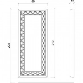 Зеркало парикмахерское "Provocateur"